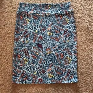 EUC Lularoe Cassie Skirt